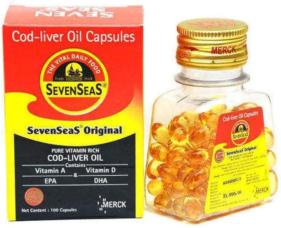 Cod Liver Oil Capsules 500 Pieces O6858