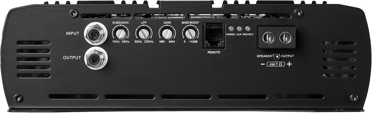 5000W RMS 1-OHM Stable Full Bridge Class D Monoblock Car Audio MOSFET Amplifier F5199