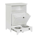 Modern Pet Feeding Station with 2 Elevated Dog Bowls E7837