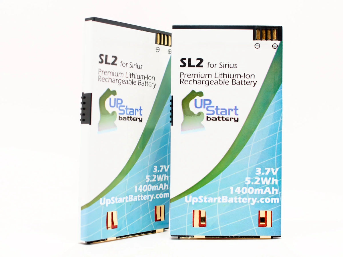 2x Pack 1400mAh 3.7V Lithium-Ion Battery H75299