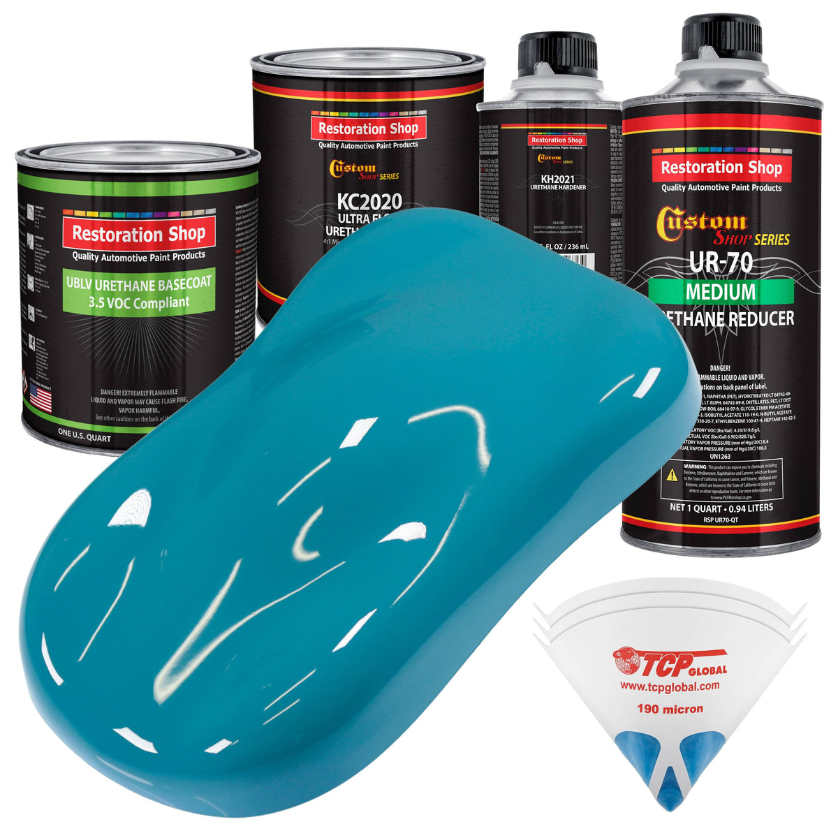 Low VOC Urethane Basecoat Car Auto Body Paint Kit C311