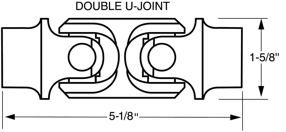 Double Steering Universal Joint T352
