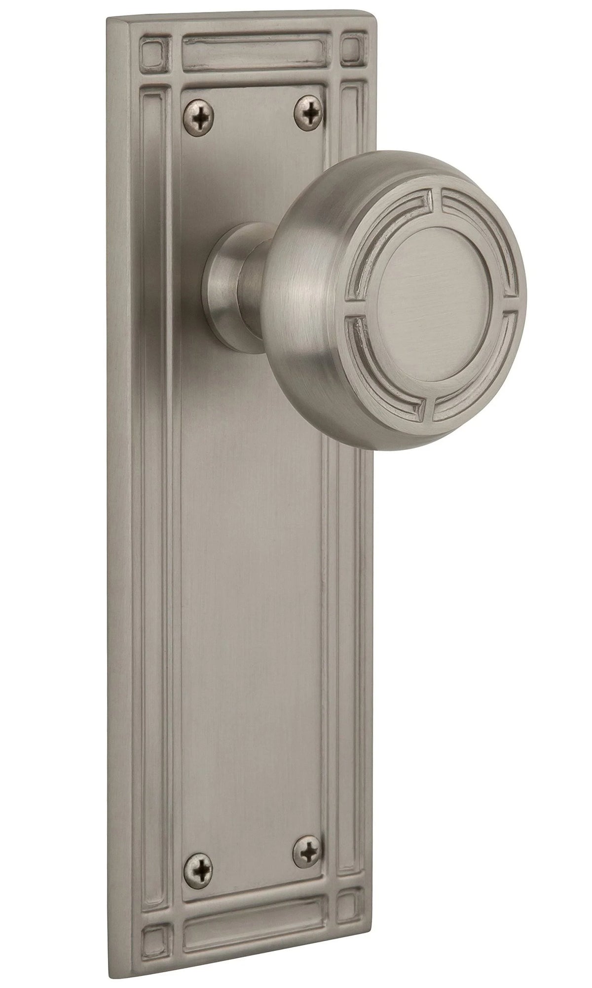 Satin Nickel Single Dummy Door Knob B34186