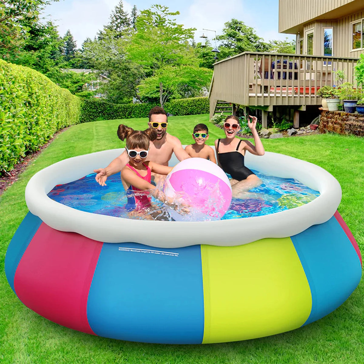 10ft x 30in Inflatable Swimming Pool Q2342