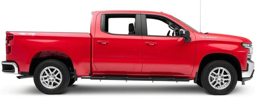 Black 5-Inch Oval Side Step Bars P278