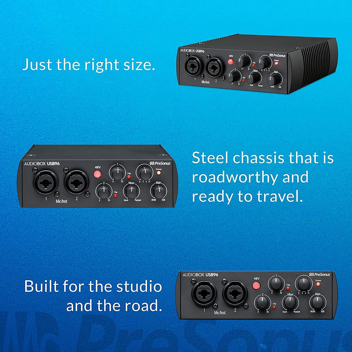 USB 96 AudioBox Recording Software V63673