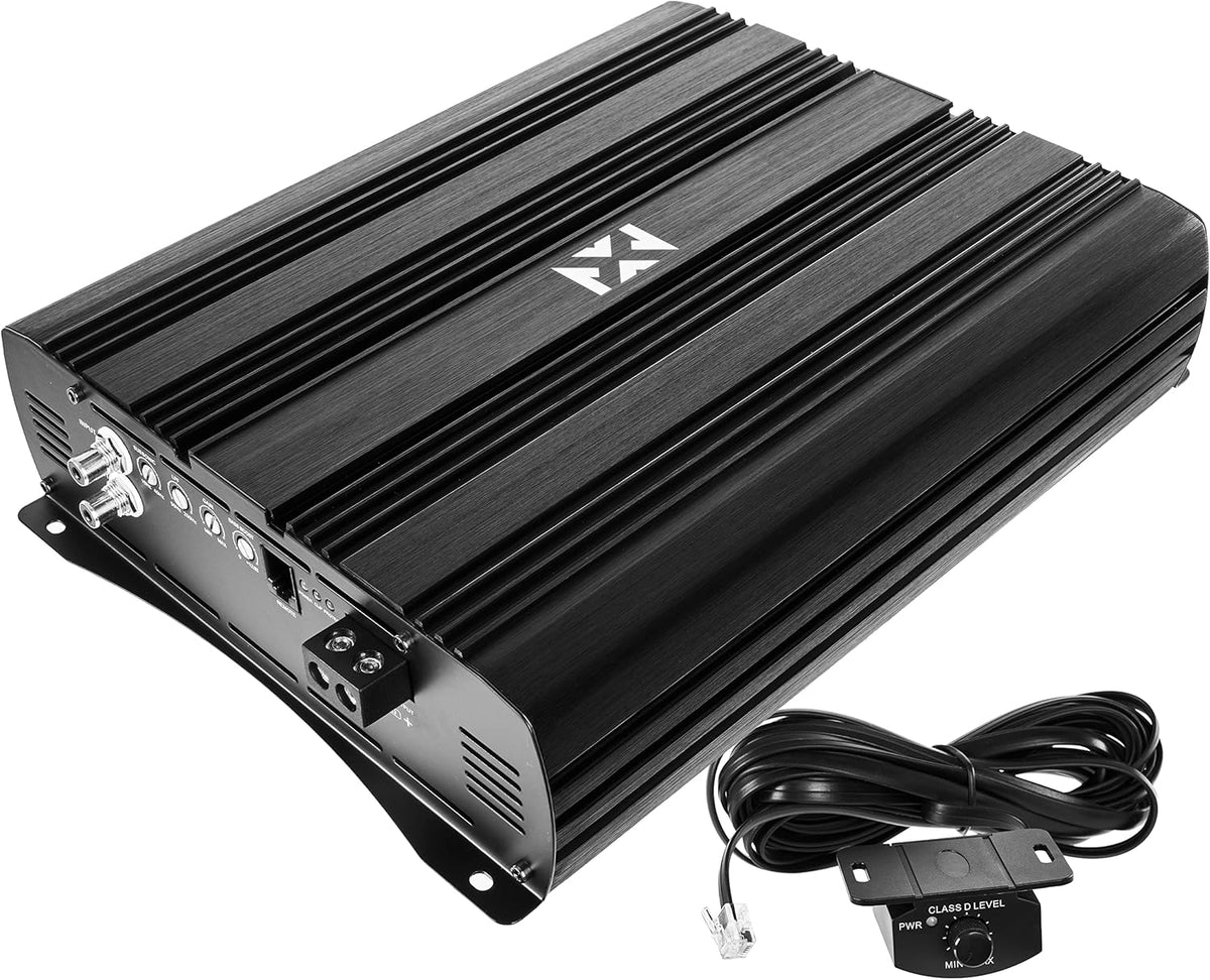5000W RMS 1-OHM Stable Full Bridge Class D Monoblock Car Audio MOSFET Amplifier F5199