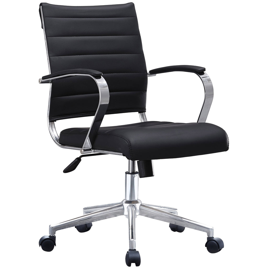 Brown PU Leather Swivel Tilt Executive Chair P1062