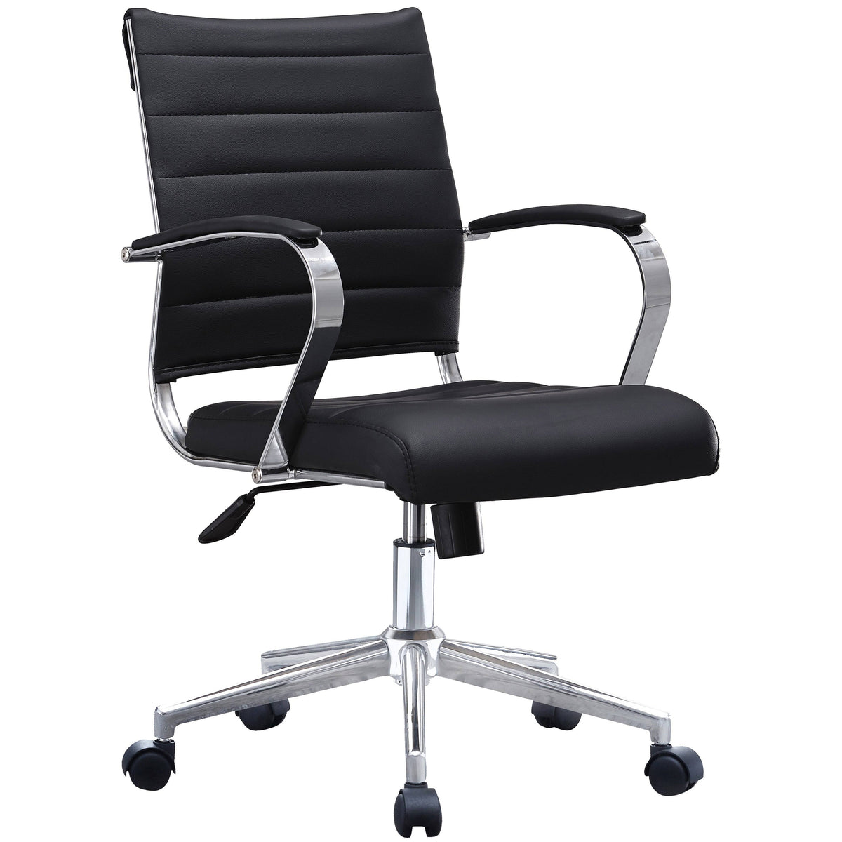 Brown PU Leather Swivel Tilt Executive Chair P1062