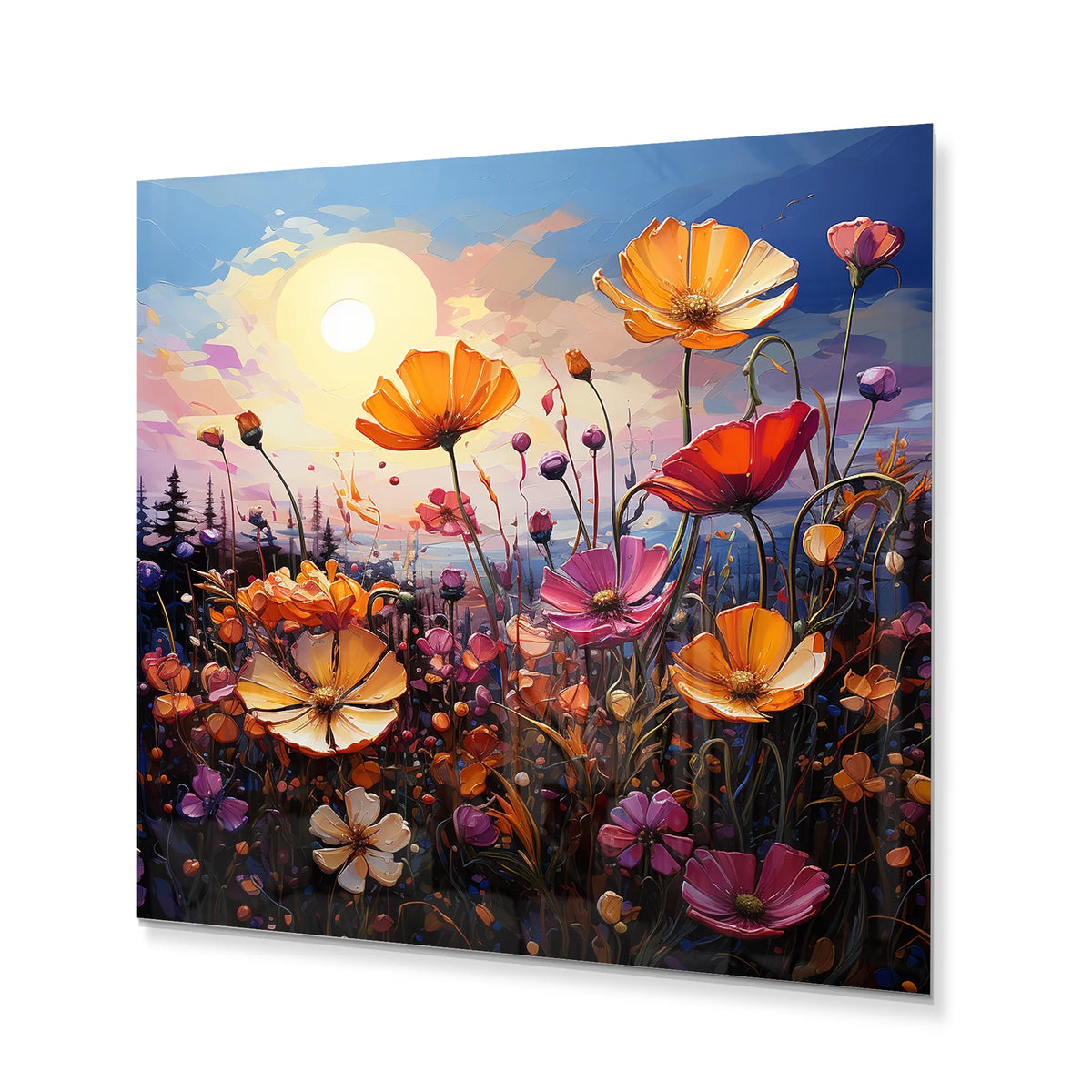 Floral Metal Art E2920