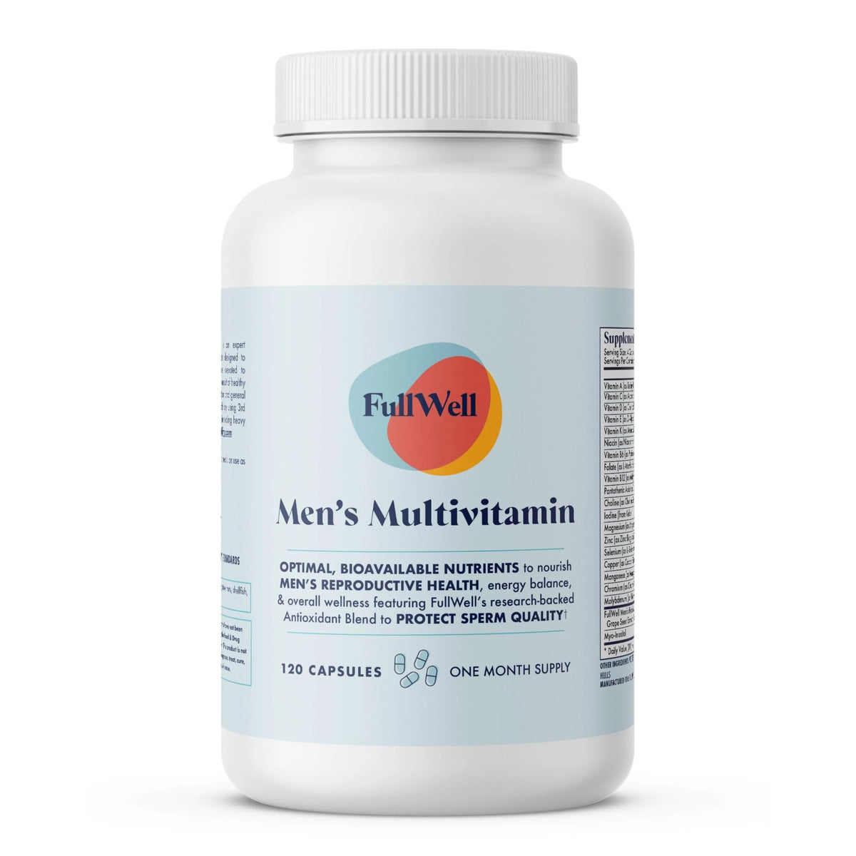 Men's Daily Multivitamin with Vitamin D, Antioxidants, Choline, and B Vitamins, 30 Servings R616