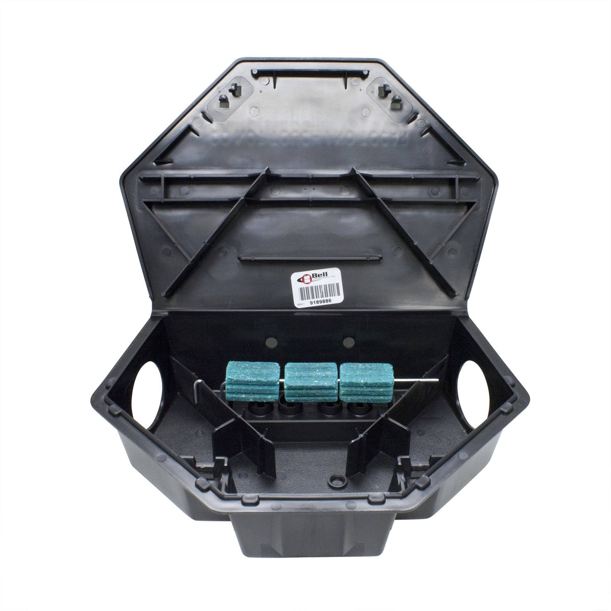 Black Low Profile Bait Station, Case of Six Y373758
