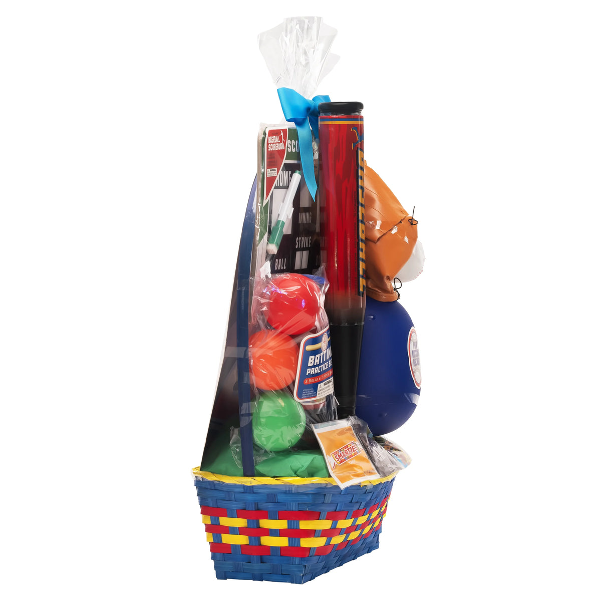 Easter Basket Gift Baseball Playset and Candies U5381