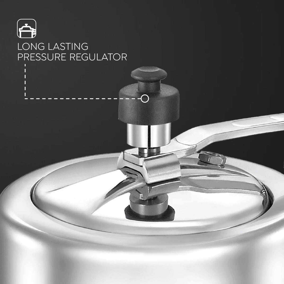 5 L Aluminium Pressure Cooker D1436