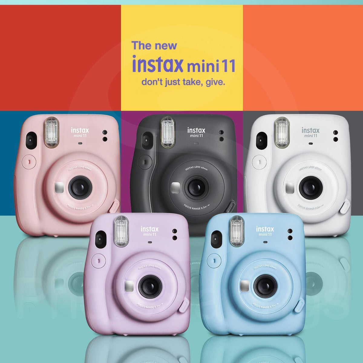 Blush Pink Instant Film Camera D27321