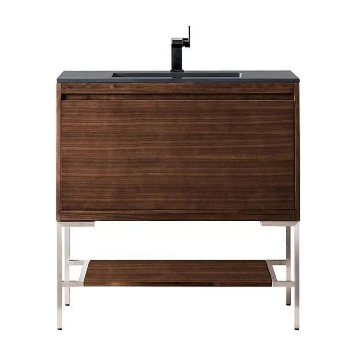 35.4 in. Single Vanity Cabinet with Composite Top W126