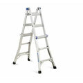 13 ft Aluminum 300 lb Telescoping Multi Step Ladder O26460