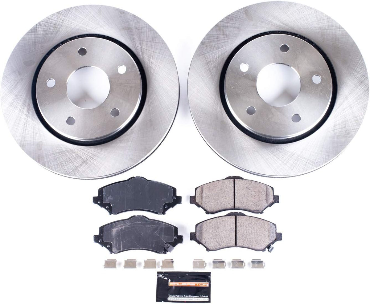 Front Brake Pad and Rotor Kit L310