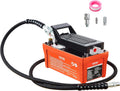 Air Hydraulic Pump, 10,000 PSI, 1/2 Gal Reservoir, Foot Actuated U69908