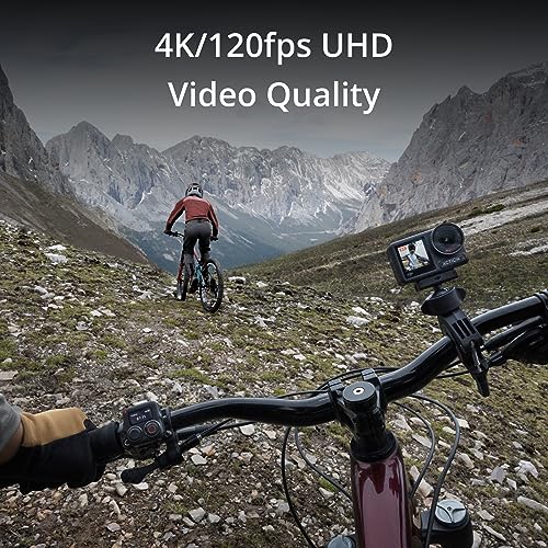 Action 4 Bike Camera with 1/1.3-Inch Sensor, 4K/120fps, 155º Ultra-Wide FOV C320648