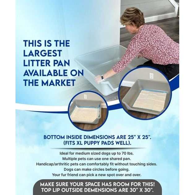 Indoor Dog Potty Tray L736