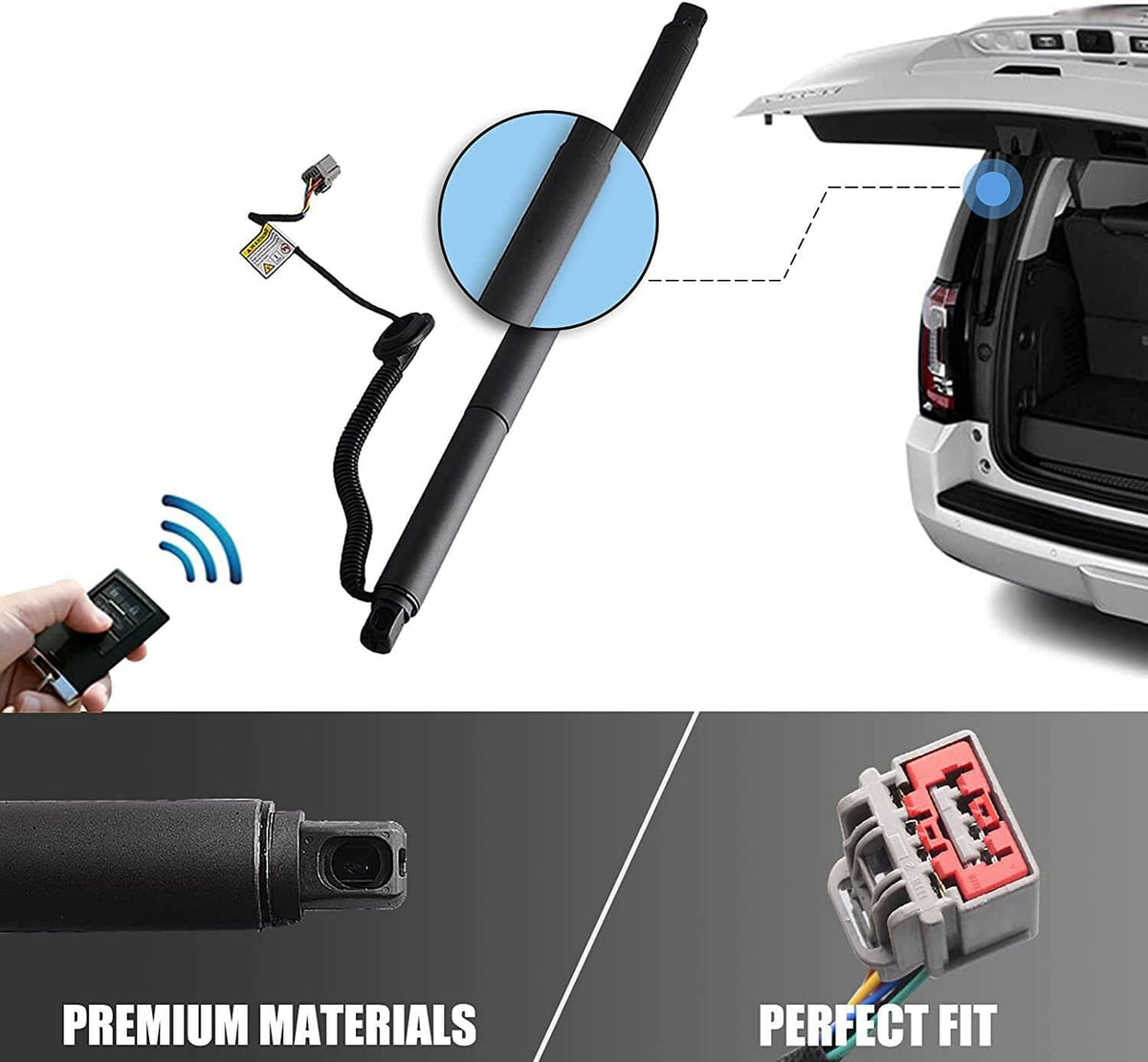Pair Liftgate Power Lift Support Replacement for Chevy Suburban Tahoe GMC Yukon XL Cadillac Escalade ESV 2015-2019 U779