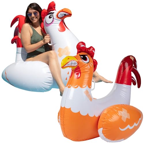 Chicken Fight Inflatable Pool Float Game Set C61655