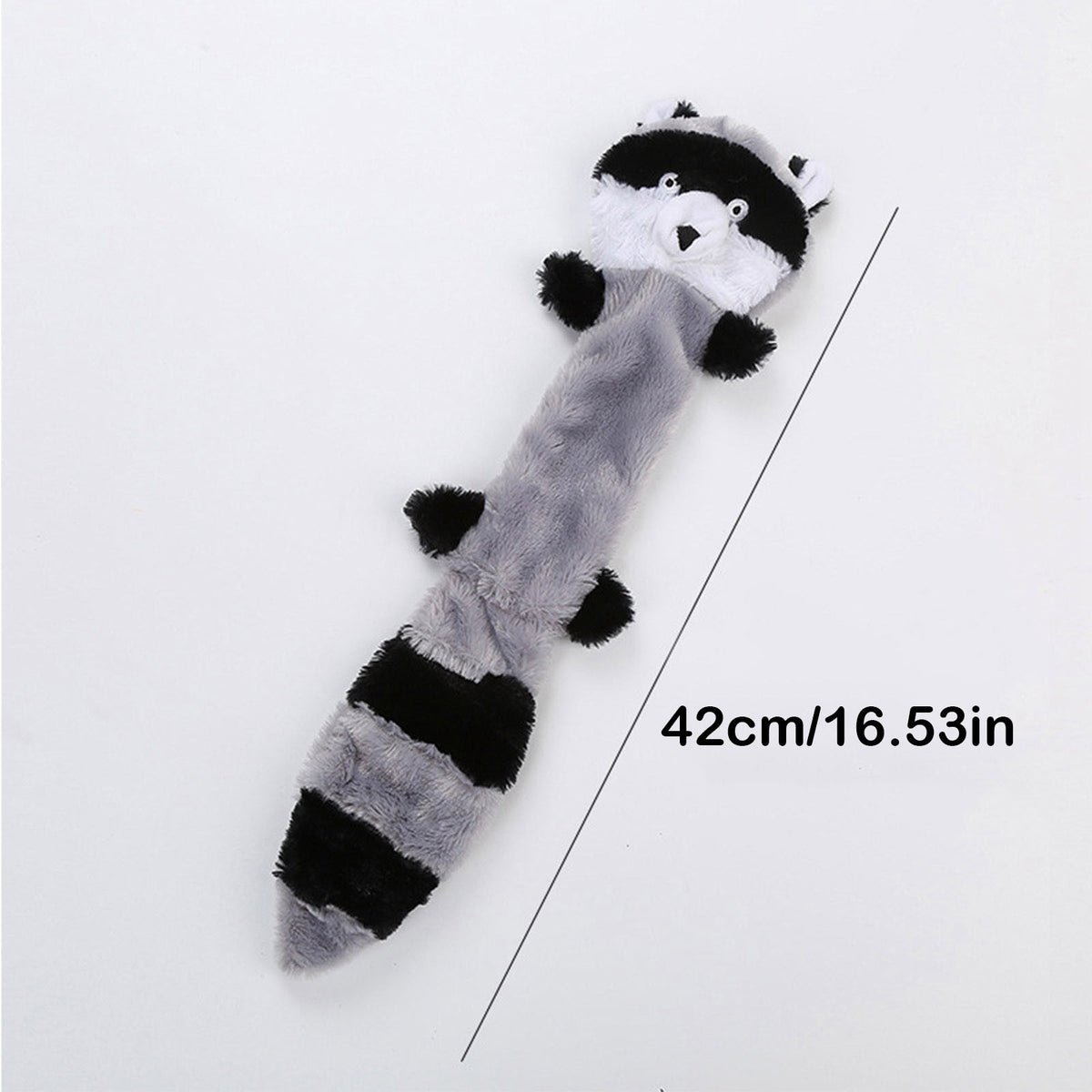 3Pcs No Stuffing Plush Dog Chew Toy Y960529