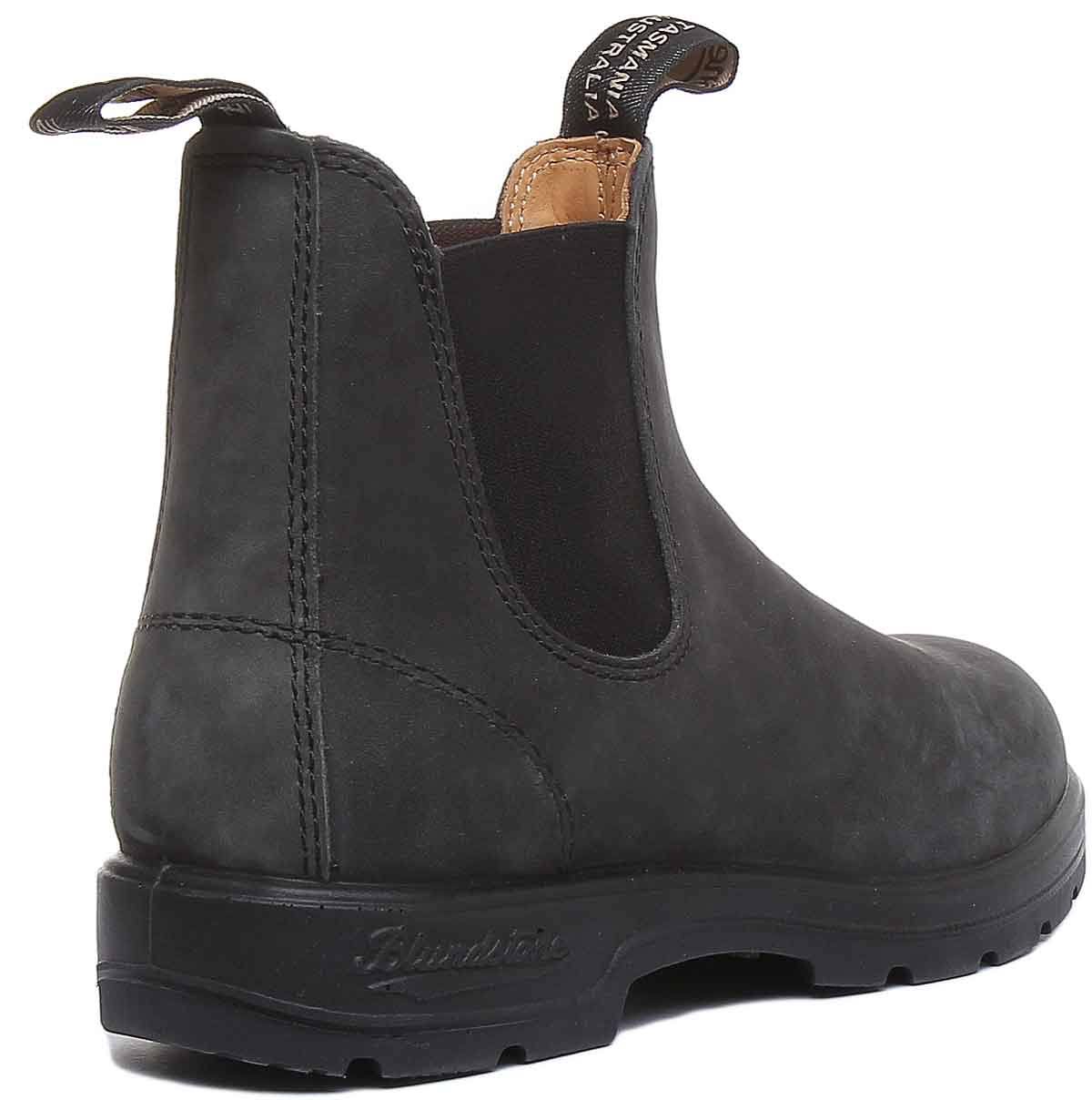 Rustic Black Boots G10059