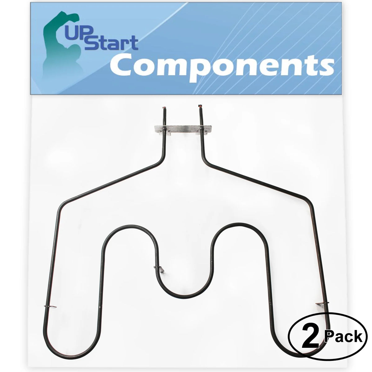 2-Pack Replacement Bake Element for General Electric Oven M6521