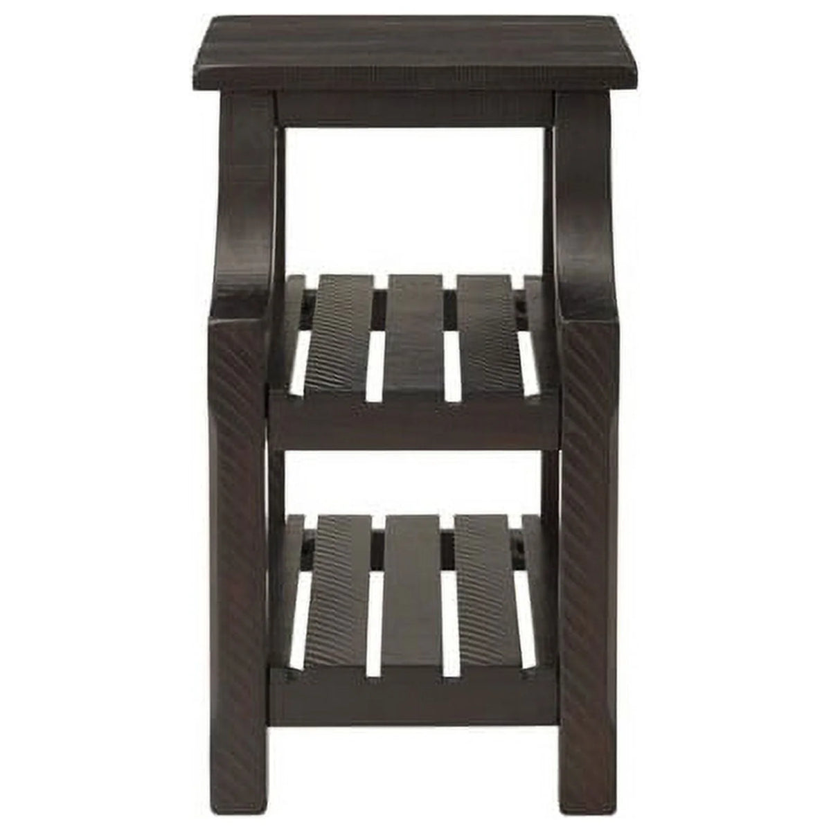 Espresso Coffee Table and Chairside Table Set C60338