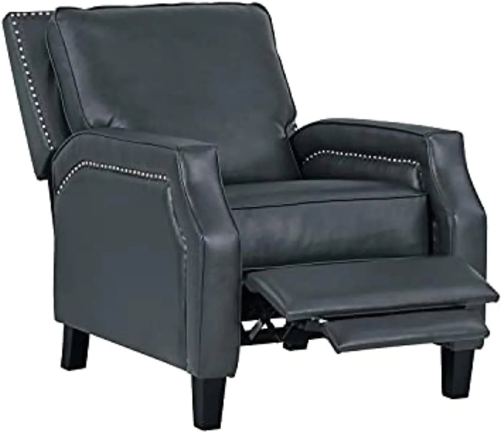 Gray Pushback Chair F1271