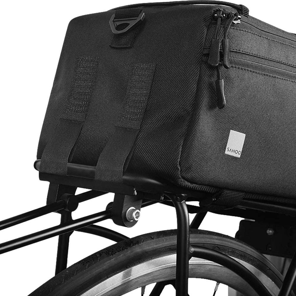 Insulated Trunk Cooler Bag Bike Rear Seat Bag Luggage Rack Pannier Bag O540383