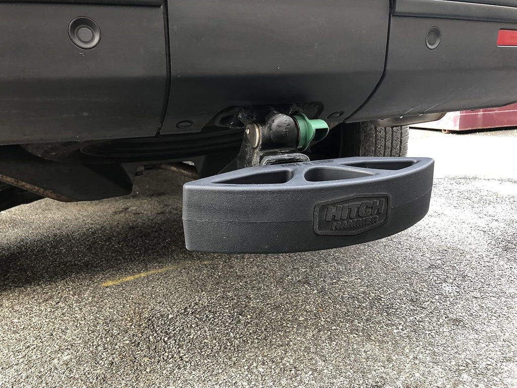 Pack of 2 Rear Hitch Mounted Rubber Bumper Guard Y3946