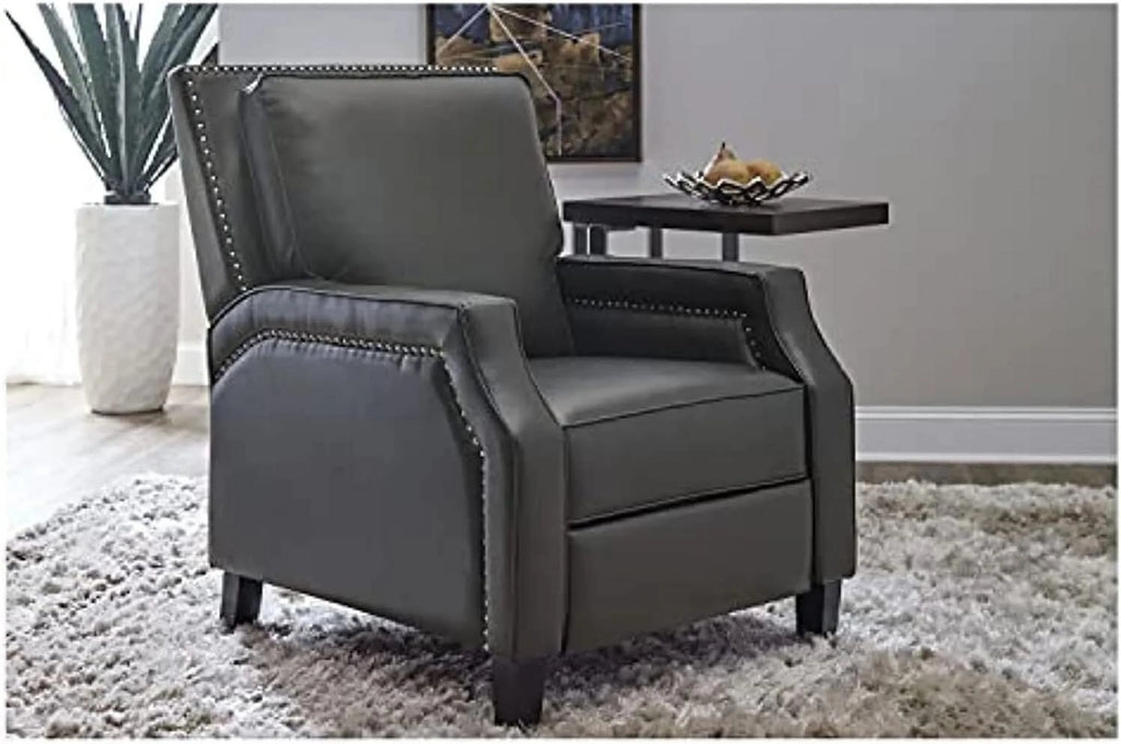 Gray Pushback Chair F1271