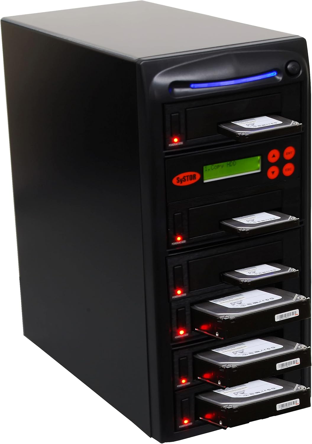 Hard Drive Duplicator for Multiple SATA 3.5 Disk & 2.5 Solid State Drives A33011