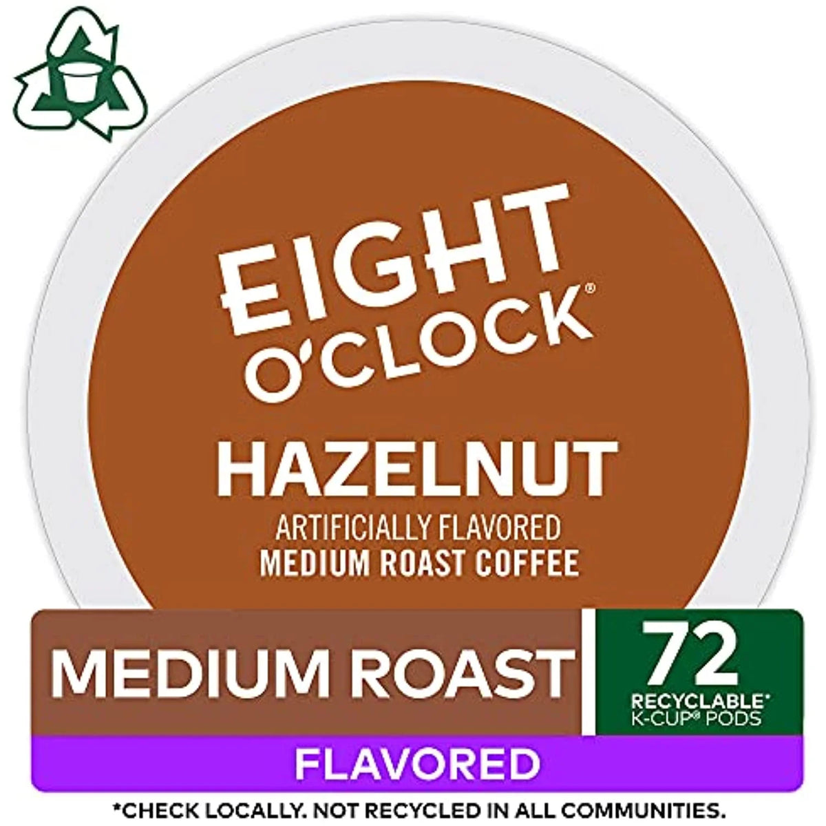 Hazelnut Medium Roast Coffee K-Cup Pods, 72 Count C604999