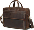 Vintage Genuine Leather 17 inch Laptop Briefcase B205824
