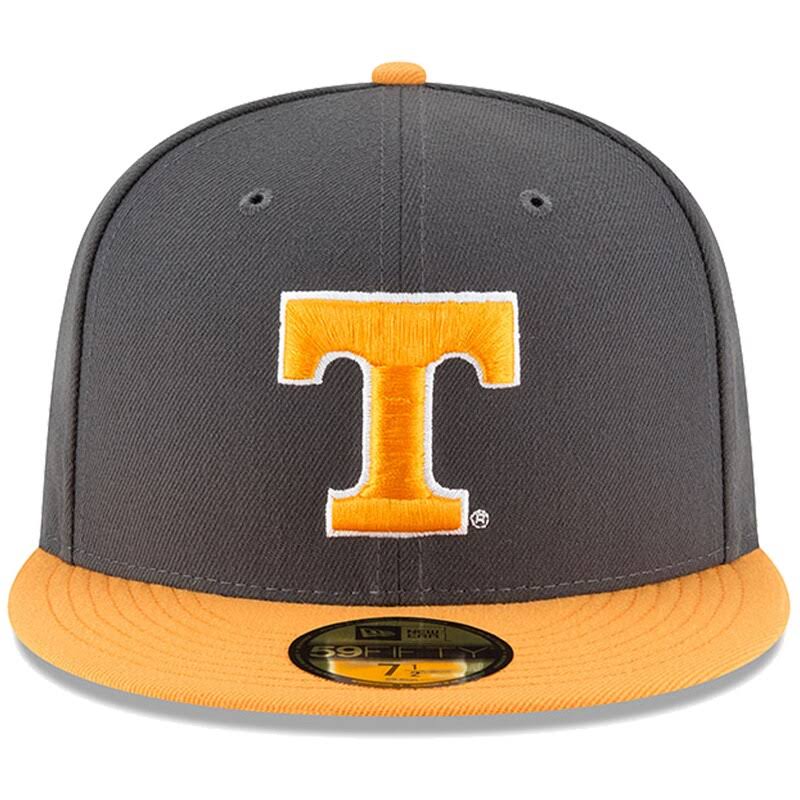 Gray Tennessee Volunteers Fitted Hat B578864