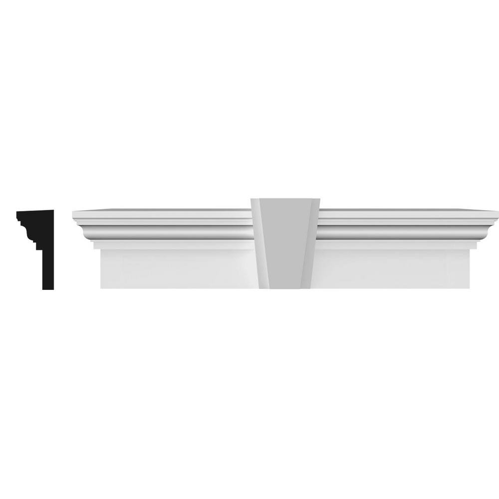 Traditional Crosshead with Deco Keystone V276860
