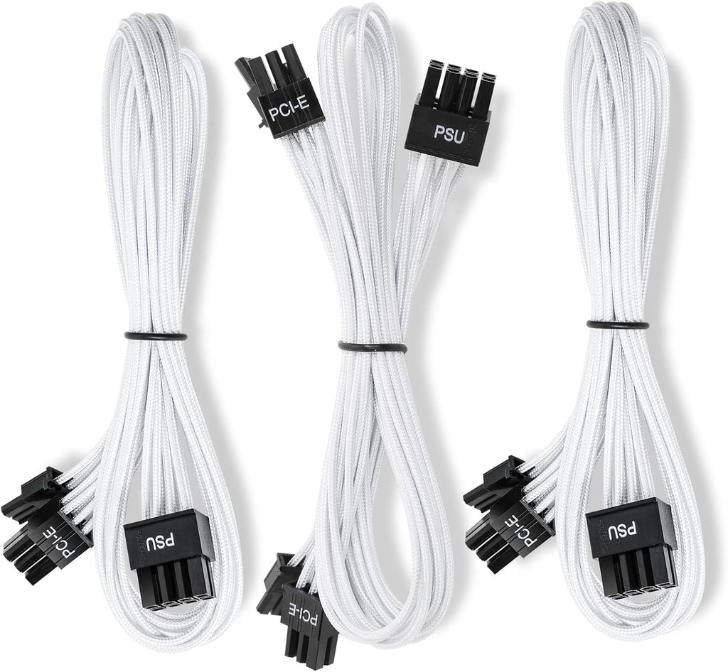 Mod White Sleeved Modular PSU Cable Set G436742