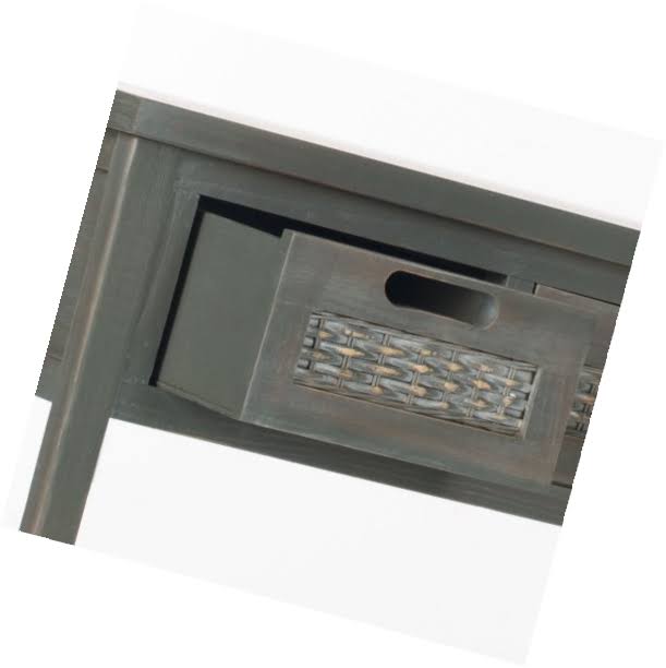 French Grey 3 Drawer Console W71467