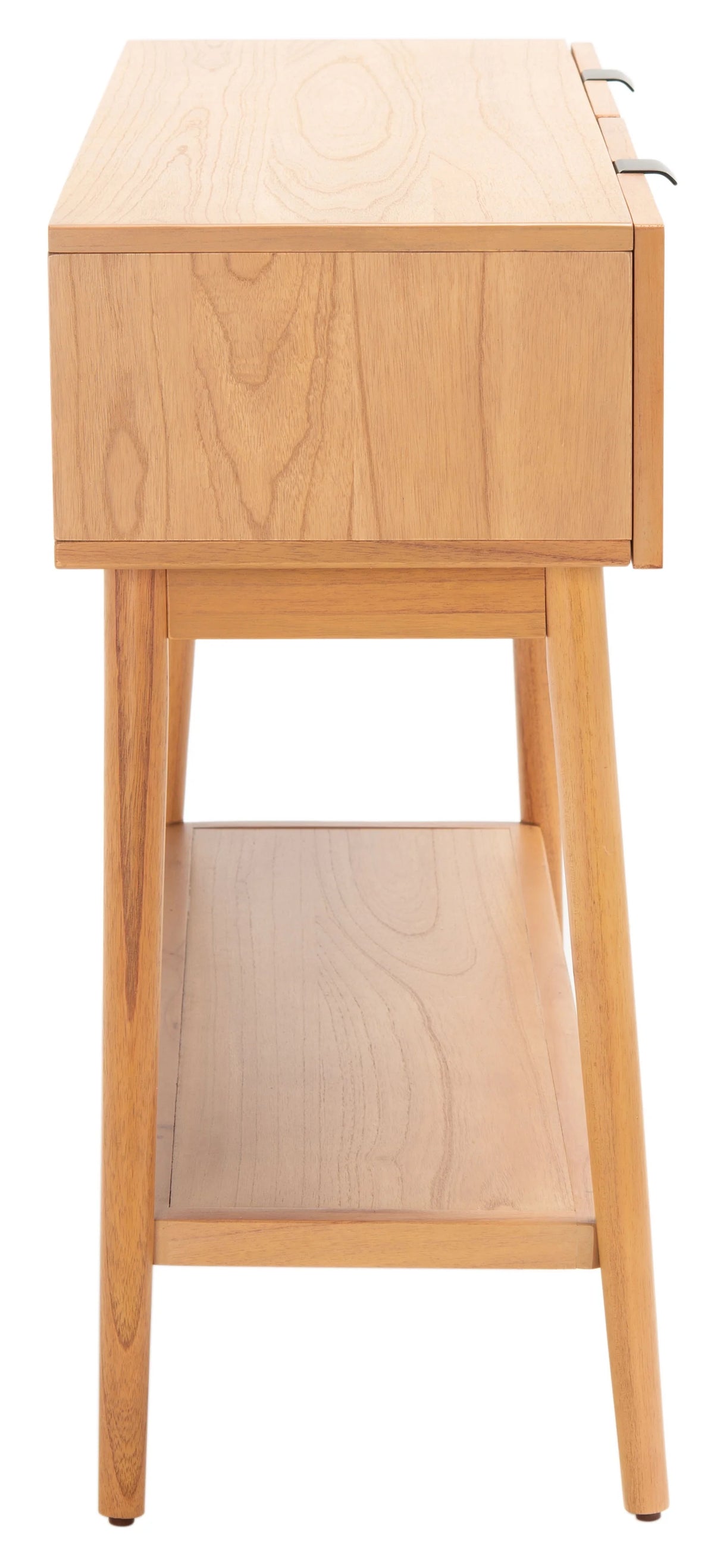 Natural Wood Console Table with Drawer B105898