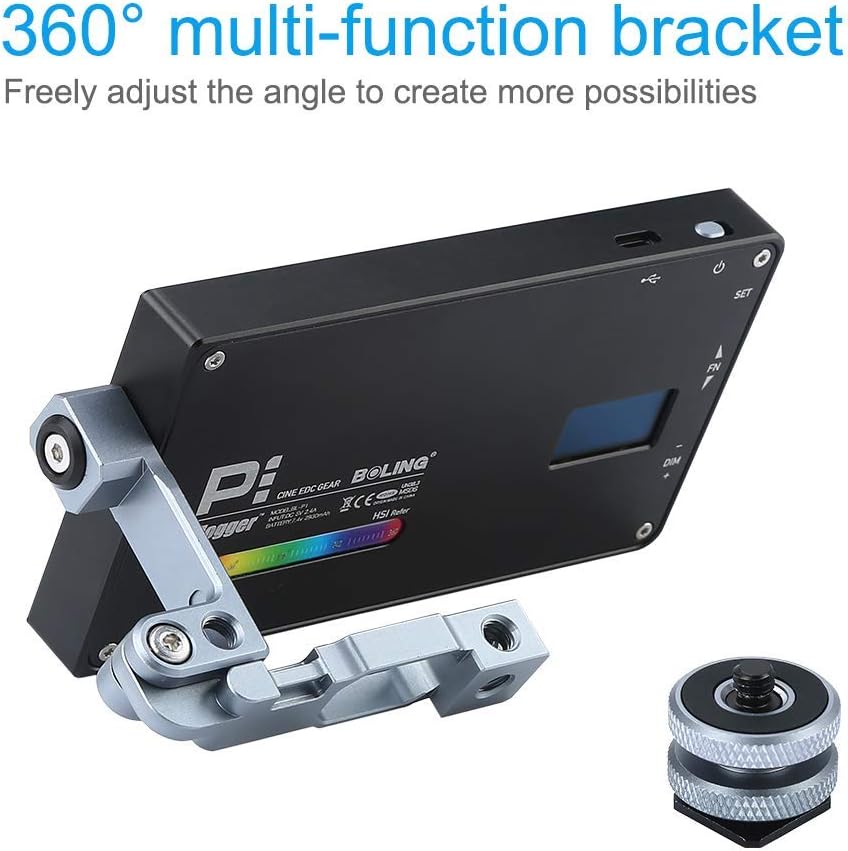 RGB LED Pocket Size Rechargeable Video Light U85399