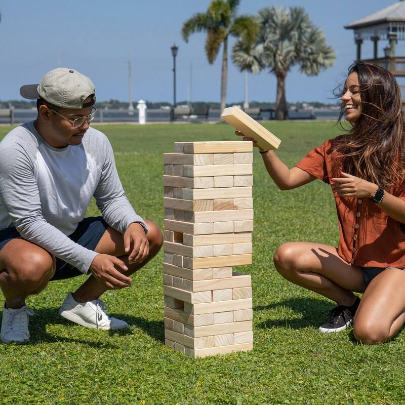Giant Wooden Tumble Tower Game S103