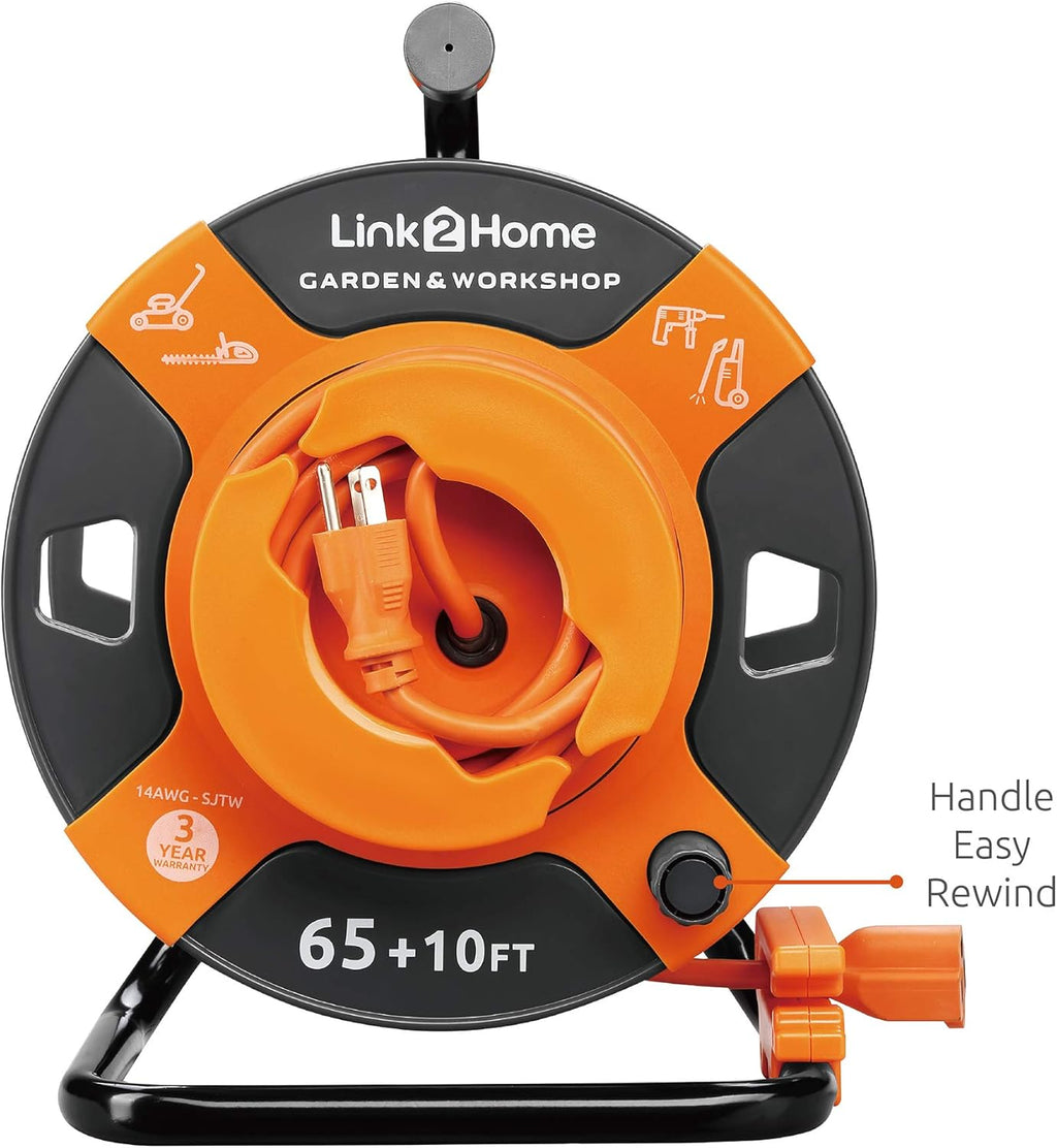 75 ft. 14 AWG SJTW Extension Cord with 4 Power Outlets Y4103