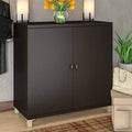 Espresso 2 Door Accent Cabinet K282