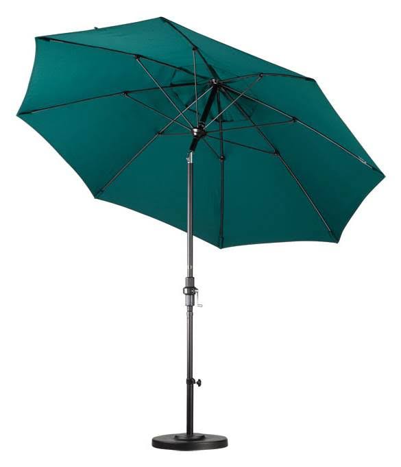 9' Fiberglass Market Umbrella Collar Tilt I3240