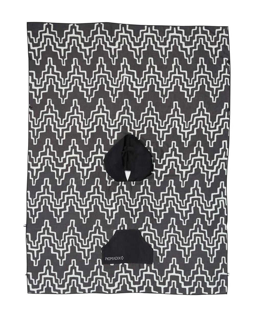 Teton Black Poncho Towel T31292