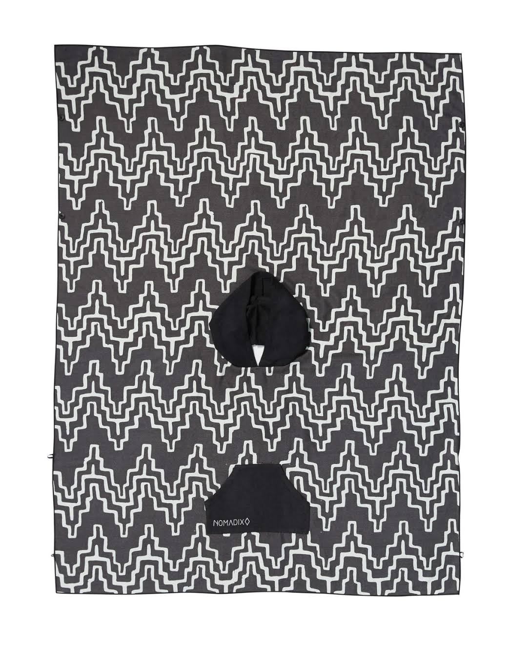 Teton Black Poncho Towel T31292